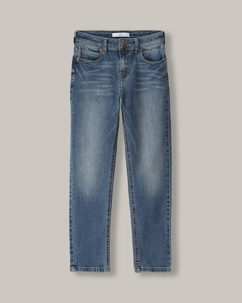 Jeans Slim Efecto Lavado